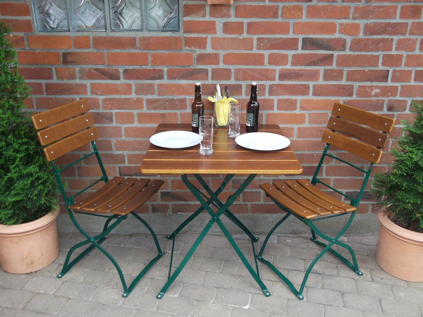 European Folding Beer Garden Bistro Furniture